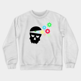 Skull Flowers Crewneck Sweatshirt